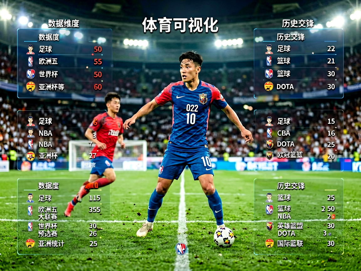 体育数据可视化图表